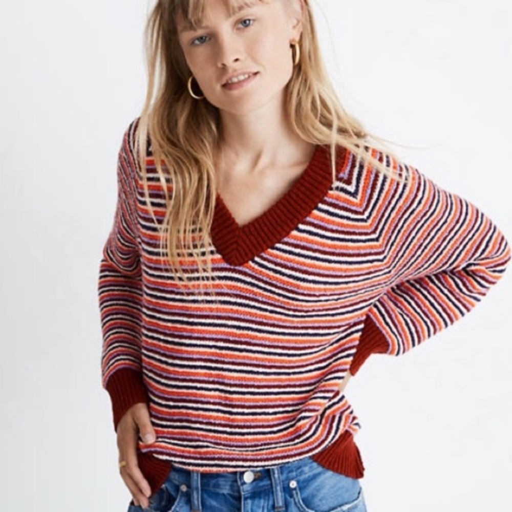 Madewell Women’s Striped Sweater